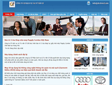 Tablet Screenshot of dichvucf.com